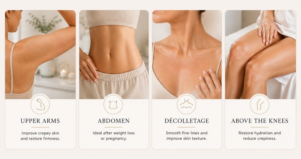 Profhilo Body Treatment areas